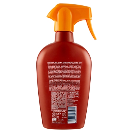 Clinians Bellezza Solare Acqua Solare Abbronzante Energy&Bronze 450 mL